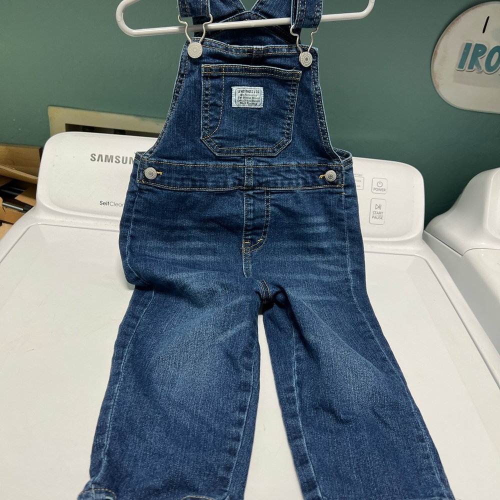 Levi's Classic Blue Kids Overalls